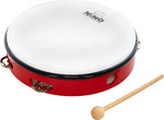 NINO Percussion (Meinl) ABS Tamburine 10", Red - Piros csörgődob NINO24R kép, fotó