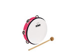 NINO Percussion (Meinl) ABS Tamburine 8", Strawberry Pink - Eper Rózsaszín csörgődob NINO51SP kép, fotó