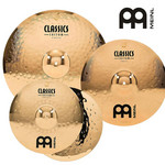 Meinl Classics Custom Cymbal Set 3-pcs 14" Medium Hihat, 16"  Medium Crash, 20" Medium Ride CC141620 kép, fotó