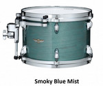 Tama STAR Walnut Drumset 4 pcs. - Smoky Blue Mist - TW42RZS-SBU kép, fotó
